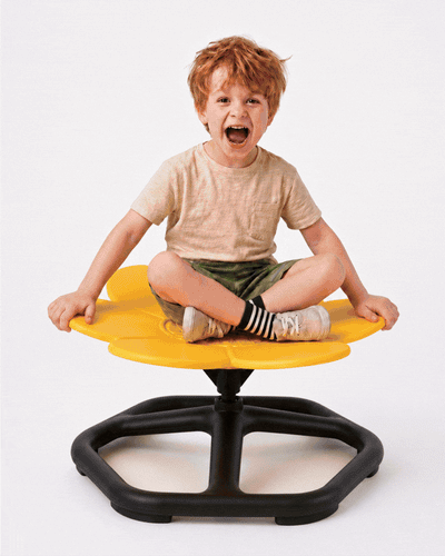 TRAMPOLIN og SNURRESTOL er tilbage på lager